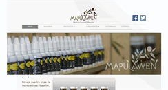 Desktop Screenshot of mapulawen.cl
